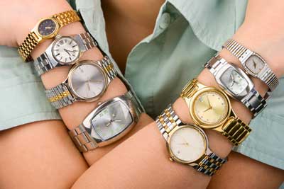 right and left wrist watches