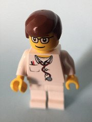 male nurse lego figure
