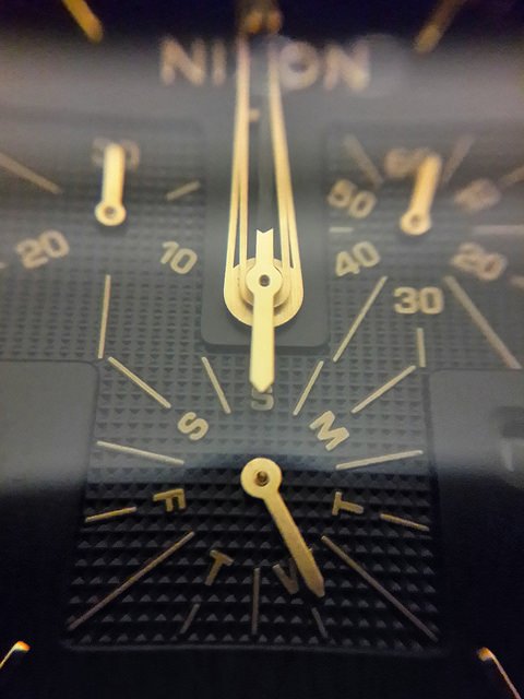 nixon watch closeup