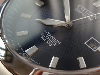 Sapphire Crystal Watch By Citizen (Eco-Drive)