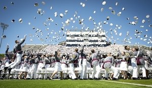 graduation from military school