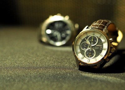 two seiko solar watches