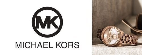 michael kors watch logo