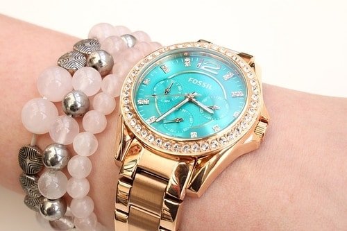 womens watch turquoise face