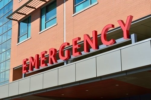 emergency hospital entrance