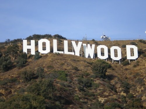 famous hollywood sign