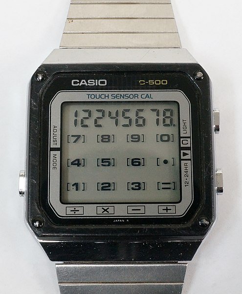 Casio TC500 Calculator Watch