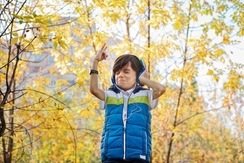 boy wearing watch