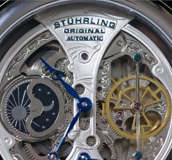 close up of Sturhling watch