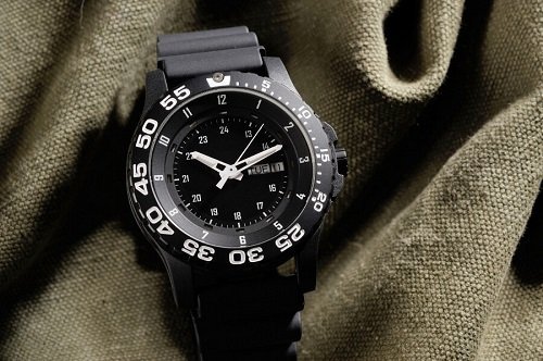 Tactical Watch Simple Black