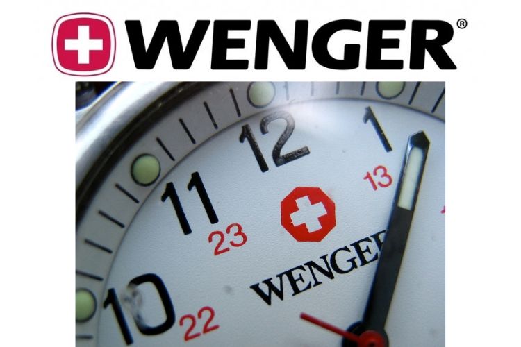 wenger watch and logo