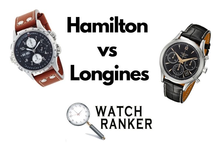hamiton and longines watches side by side