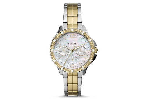Fossil Finley Multifunction Two-Tone Stainless Steel (ES4789P)