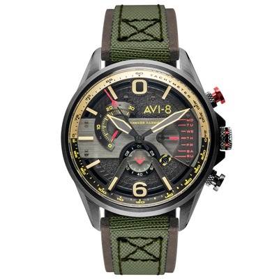Avi-8 Dual Retrograde Chronograph Watch