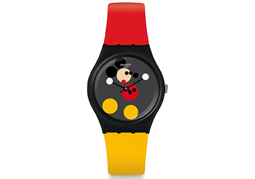 Swatch x Damien Hirst "Spot Mickey" Mouse Disney 90th Anniversary Watch