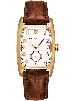 Hamilton Boulton Quartz Gold Stainless