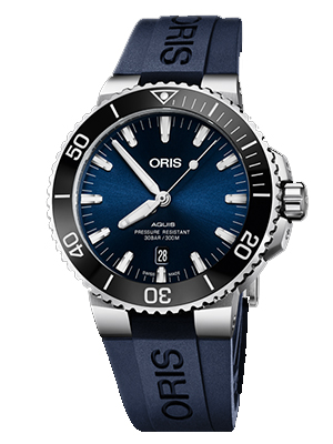 Oris Aquis Date Blue Dial