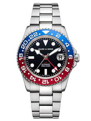 Marc & Sons Series GMT Steel