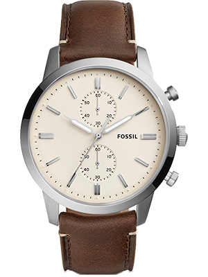 Fossil Townsman Brown Leather Strap