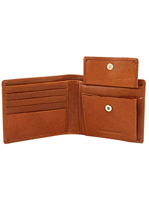 Mathey-Tissot Tan Leather Wallet