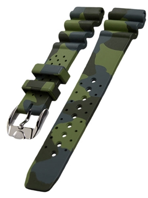Squale 1521 Natural Rubber Dive Watch Strap