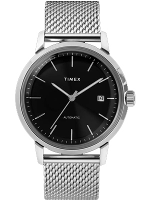 Timex Marlin Automatic 40mm Stainless Steel Mesh Band TW2T22900ZV