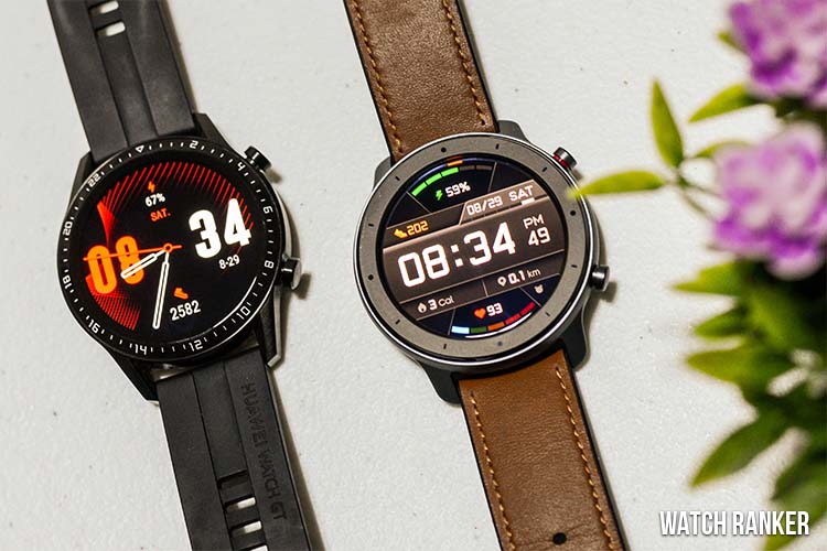 Amazfit gtr 47 best sale vs huawei gt 2