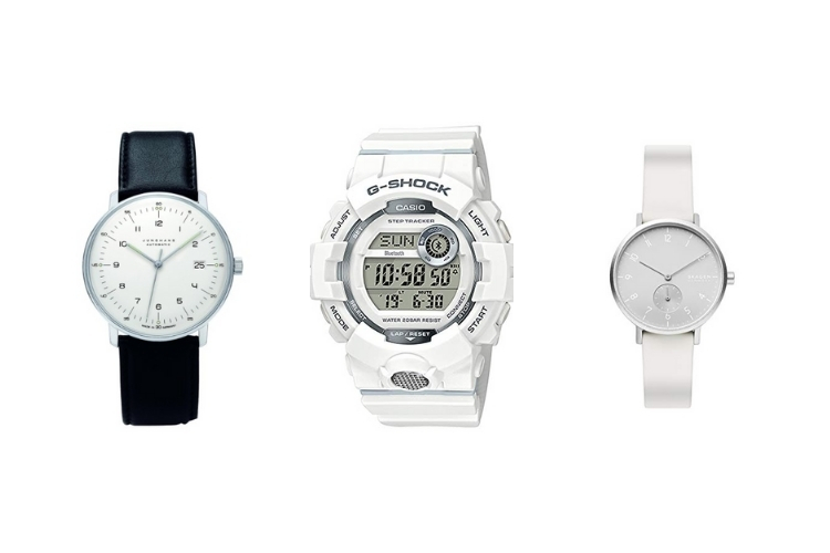 white dial mens watches
