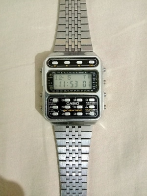 casio watch calculator vintage