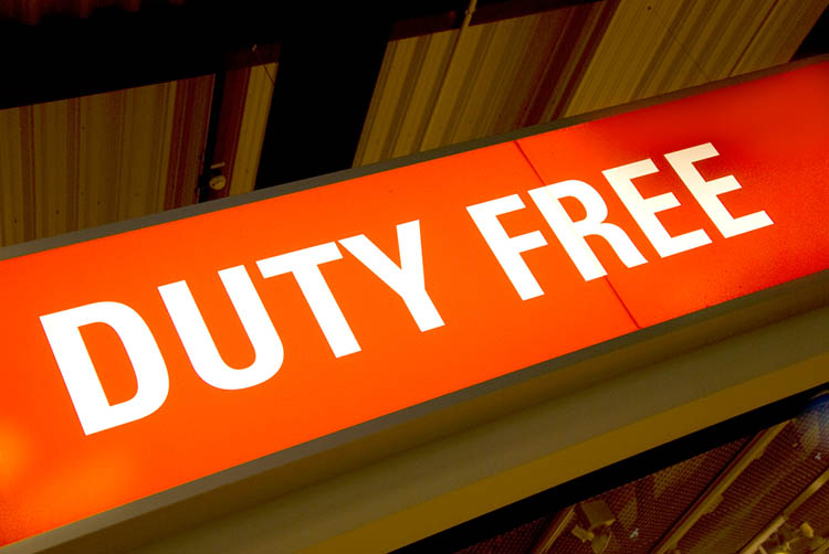 Duty free shop