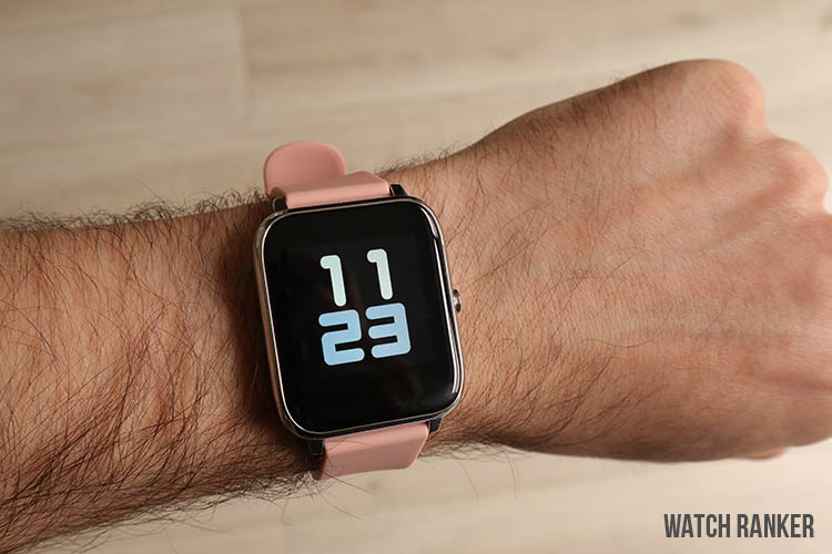 popglory smartwatch on wrist