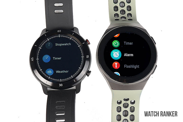 TicWatch GTX vs. Huawei GT 2e - Which Smartwatch to Buy? - WatchRanker