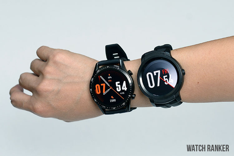 Huawei GT2 vs TicWatch E2