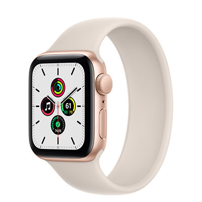 Apple Watch Gold Aluminum Case with Solo Loop