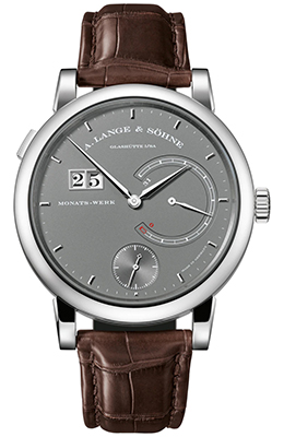 LANGE 31 White gold with dial in grey Reference: 130.039