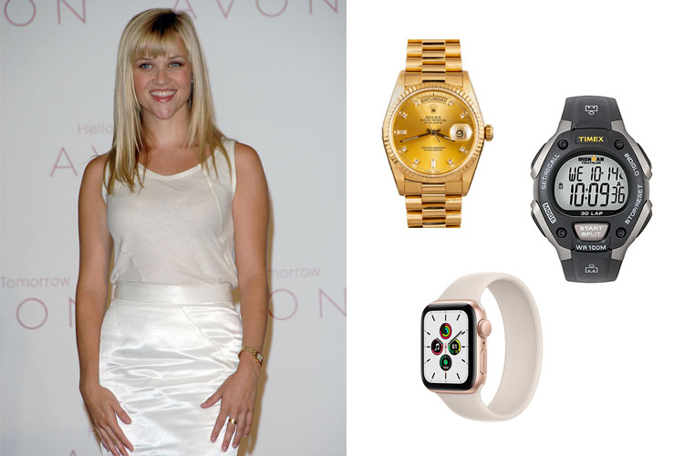The Watches Worn by Reese Witherspoon (On & Offscreen) cover
