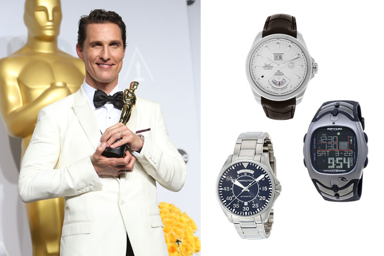The Watches Matthew McConaughey Has Worn On Screen Feature