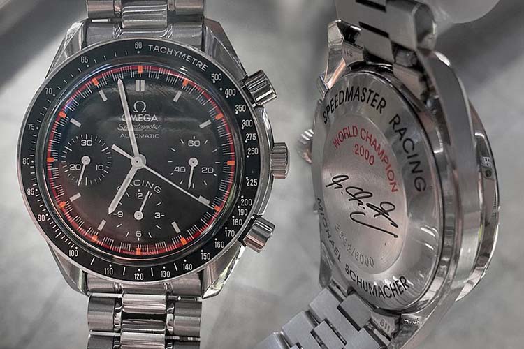 Omega Speedmaster Racing Michael Schumacher Edition, Cal. 3518.50, Limited Edition dating from 2000, Automatic