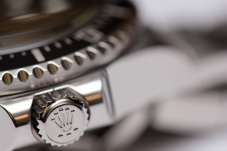 Stock image of a rolex watch
