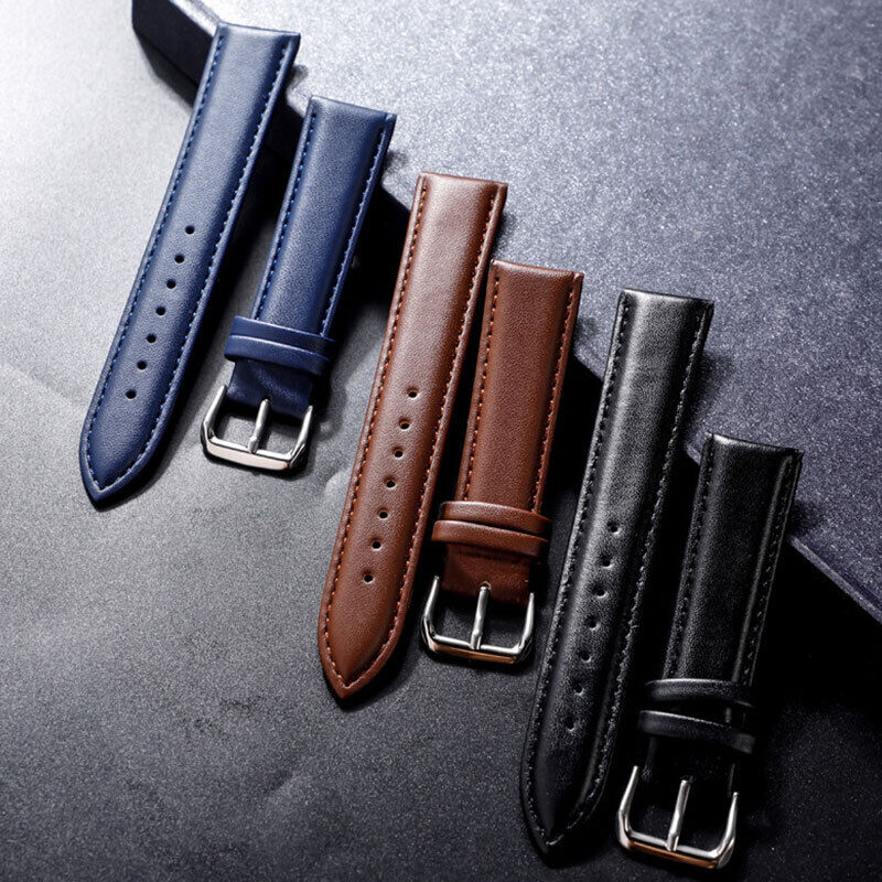types of watch straps: different leather watch straps